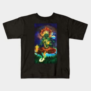 Aryatara, noble Tara, bodhisattva of compassion Kids T-Shirt